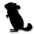 AK Wall Art Chinchilla Vinyl Sticker - Car Window Bumper Laptop - Select Size
