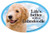 Prismatix Labradoodle Oval Dog Magnet for Cars