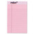 TOPS Prism Plus 100% Recycled Legal Pad, 5 x 8 Inches, Perforated, Pink, Narrow Rule, 50 Sheets per Pad, 12 Pads per Pack (63050)