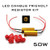 Autolizer 50W 6Ohm LED Load Resistors - Fix LED Bulb  and  DRL Fast Hyper Flash Turn Signal Lights Blink Error Code Warning Cancellor 4pcs
