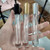 NUOMI 3 Pack 10 ML Travel Perfume Bottle Portable Atomizer Empty Refillable Glass Container with Fine Mist Sprayer for Alcohol, Perfume, Essential Oils, Clear