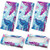 50 Pieces Eyelash Boxes Packaging Lash Box Packaging Empty Eyelash Case Boxes Empty Lash Case Lash Packaging False Eyelash Box Paper Lash Box Empty False Eyelash Containers Flower and Butterfly