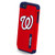 Forever Collectibles MLB Dual Hybrid iPhone 5/5S Rugged Case - Retail Packaging - Washington Nationals