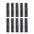 Exceart 10pcs Roll on Bottles 10ml Refillable Glass Bottles Empty Essential Oil Makeup Perfume Cosmetic Dispenser with Stainless Steel Roller Ball