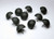 Black Rubber Head Nail - 5/8inch  Diameter - Set of 10 Piano Cabinet Bumpers