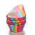 EUBUY 100Pcs Rainbow Cupcake Paper Cake Cup Cases Liners Muffin Dessert Baking Cup Home for Kitchen Party