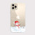 FancyCase Compatible with iPhone 12 Pro Max 6.7 inch-New Winter Pattern Soft Silicone Protective Transparent iPhone 12 Pro Max Case Red Snowman