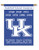 NCAA Kentucky Wildcats Champ Years 2-Sided 28-by-40 inch House Banner with Pole Sleeve