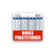 Nurse Practitioner Badge Buddy Horizontal w/Height  and  Weight Conversion Charts Standard, Red