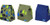 iPack Insulated Lunch Sacks 3 Piece Set Wilderness