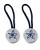 aminco NFL Dallas Cowboys Team Logo Zipper Pull Charm Luggage Pet ID Tag Set
