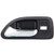 OCPTY Door Handle Interior Front Driver Left Side Replacement fit 1994-1997 for Honda Accord Inside Door Handle Black