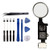 Afeax Compatible with Apple iPhone Home Button Main Key Flex Cable Replacement for iPhone 7/7 Plus and iPhone 8/iPhone 8 Plus Silver Version 4 with Repairing Tool