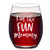 Mommy Wine Glass, I am the Funny Mommy Stemless Wine Glass 15Oz - Mom Gifts for Birthday, Christmas, Mother's Day