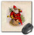 3dRose LLC 8 x 8 x 0.25 Inches Mouse Pad, Illustration of African American Santa Claus (mp_62169_1)