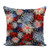 Topyee Throw Pillow Cover 18x18 Inch Home Fireworks Red White and Blue Patriotic Symbolic Stars Home Decor Pillowcases Square Pillow Cases Cushion Covers for Sofa Couch Bed