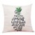 963RW Pineapple Throw Pillow Covers. Be a Pineapple Stand Tall Wear a Crown Be Sweet On The Inside. Cotton Linen Throw Pillow Case Cushion Cover Sofa Home Decorative18X 18Inch