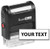 ExcelMark Custom Self Inking Rubber Stamp - Home or Office A1539 - 1 Line with Bold Font