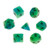 7pcs/Set Luminous Polyhedral Sided Dice D4 D6 D8 D10 D12 D20 Set for Dungeons  and  Dragon D and D RPG Poly Game