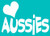 Imagine This Car Window Decal, Heart Aussies