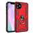 DAMONDY for iPhone 11 2019 6.1 Case,360 Degree Rotating Ring Armor Dual Layer Ring Kickstand Shockproof Drop Protection Compatible Magnetic Car Mount case Holder for iPhone 11 2019 6.1-red