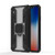 DAMONDY iPhone Xs Case,iPhone X,360 Degree Rotatable Ring Holder Kickstand Drop Protection Shock Absorption Fit Magnetic Car Mount case Clear Hard Back Cover for iPhone X/iPhone Xs 2018-black