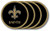 Duck House New Orleans Saints Coaster Set - 4 Pack