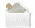 Papyrus Silver Border Thank You Boxed Note Cards, 16-Count