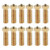 ALAMSCN 12PCS V6 Volcano Brass Nozzle Kit 0.2mm 0.4mm 0.6mm 0.8mm Extra Extruder Nozzles 0.4mm M6 1.75mm Filament for 3D Printer Part