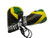 BUNFIREs Jamaica Flag, Jamaican Flag Mini Banner Boxin golves Rear View Mirror