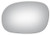 Flat Driver Left Side Replacement Mirror Glass for 2001-2010 Chrysler Pt Cruiser