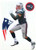 Rob Gronkowski Mini FATHEAD Graphic Patriots Logo Official NFL Vinyl Wall Graphics 7inch  INCH