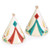 Burton & Burton Salt/Pepper Tent Shape Pair