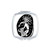 Abstract Ancient Egypt Pharaoh Outline Mirror Portable Compact Pocket Makeup Double Sided Glass