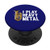 Tuba I Play Heavy Metal Dark Blue PopSockets Grip and Stand for Phones and Tablets