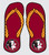 Florida State Seminoles WARRIOR HEAD FLIP FLOPS 4inch  Vinyl Decals Car Truck Sticker FSU
