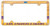 WinCraft NBA Los Angeles LA Lakers Plastic License Plate Frame