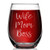 Shop4Ever Wife Mom Boss Laser Engraved Stemless Wine Glass ~ Mother's Day Gift for New Mom Mommy Shop4Ever Wife Mom Boss Laser Engraved Stemless Wine Glass ~ Mother's Day Gift for New Mom Mommy