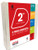 3 Ring Binders, 2 Inch Slant-D Rings, White, 4 Pack,  Clear View, Pockets