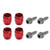 Kremorv Bicycle Brake Olive Connecting Insert,Hydraulic Disc Brake Hose Fitting Kit for Sram Avid