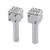 MACs Auto Parts 32-12888 Door Lock Knobs - Chrome Dice