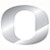Logo Oregon Ducks Decal - Chrome O - 3.5inch  x 4.5inch
