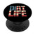 Heavy Equipment Operator Dirt Life USA Flag PopSockets Grip and Stand for Phones and Tablets