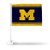 Rico Michigan Wolverines NCAA Licensed 11X14 Window Mount 2-Sided Car Flag