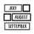 Creative Teaching Press Core Decor Months of the Year Mini Bulletin Board 10255