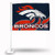 NFL Rico Industries Car Flag including Pole, Denver Broncos