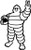 YWS Vinyl Stickers Decal - Michelin Man - Stickers Laptop Car Truck Window Bumper Notebook SMA4779
