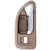 LUJUNTEC Interior Door Handle Rear Passenger Side Replacement for 1994-1997 for Honda Accord Beige