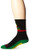 SockGuy, Men's SGX Socks - Large/X-Large, Rasta Cali