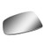 Driver/Left Side Door Rear View Mirror Glass Lens Replacement Replacement for 1997-2003 Pontiac Grand Prix